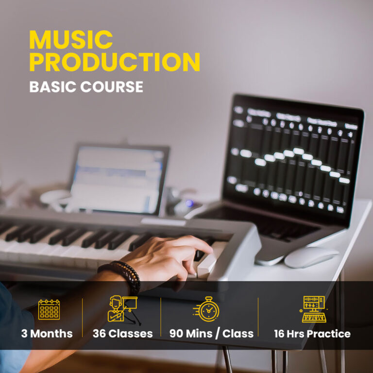 Music Production – Online – Basic Course – ThemusicScool